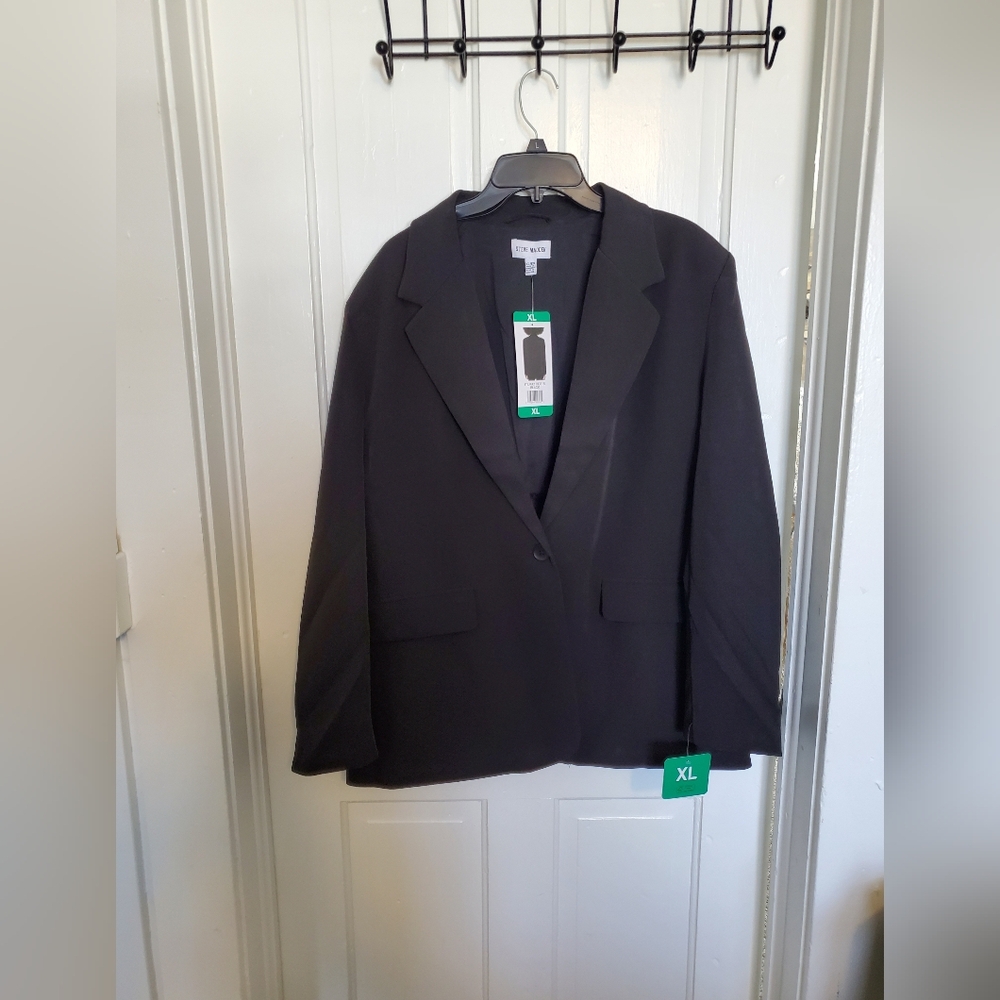 Black Steve Madden Blazer Nwt